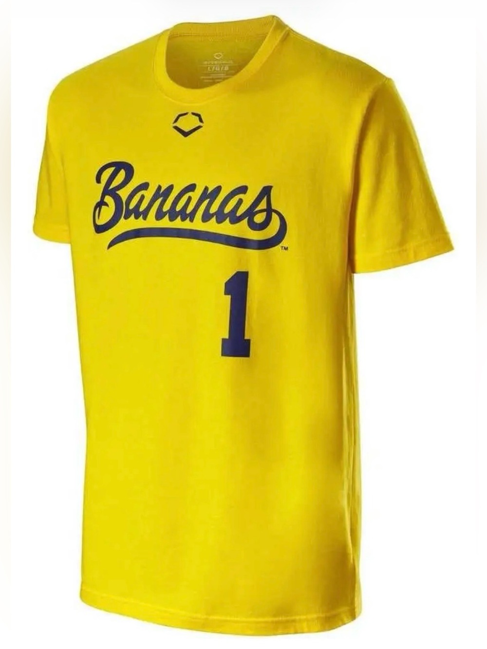 Savannah Bananas Evoshield Kids’ Tee/Shirsey - Youth Small - 100% Cotton - NWOT